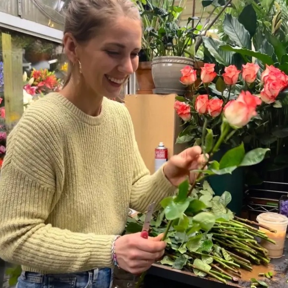 Madewell Textural-Knit Pullover Sweater in Green Large - Picture 4 of 10